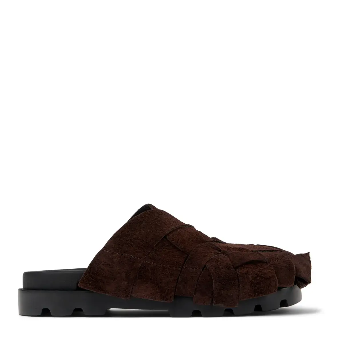 Sandalen aus gewebtem Leder