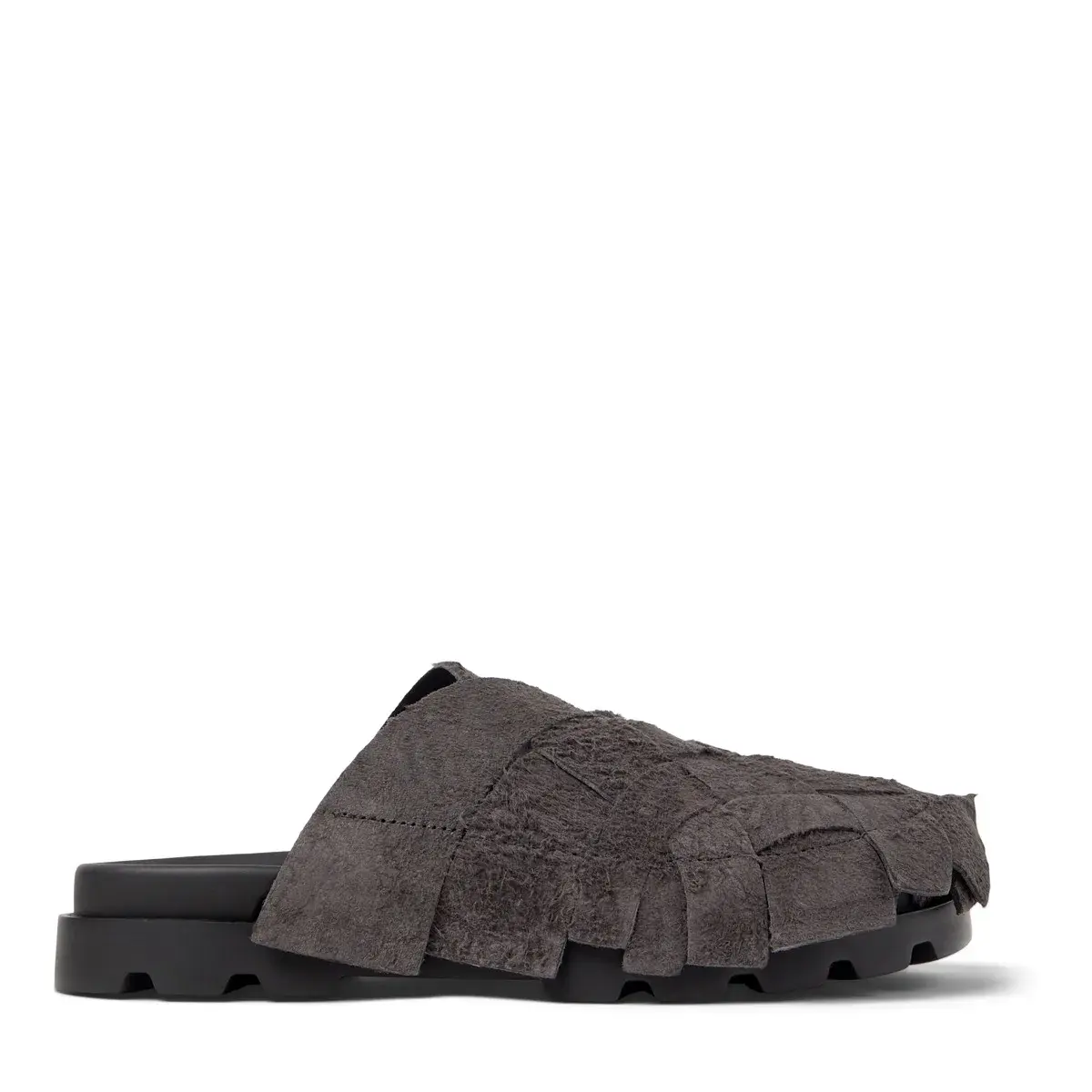 Brutus Sandalen-Mules aus gewebtem Leder