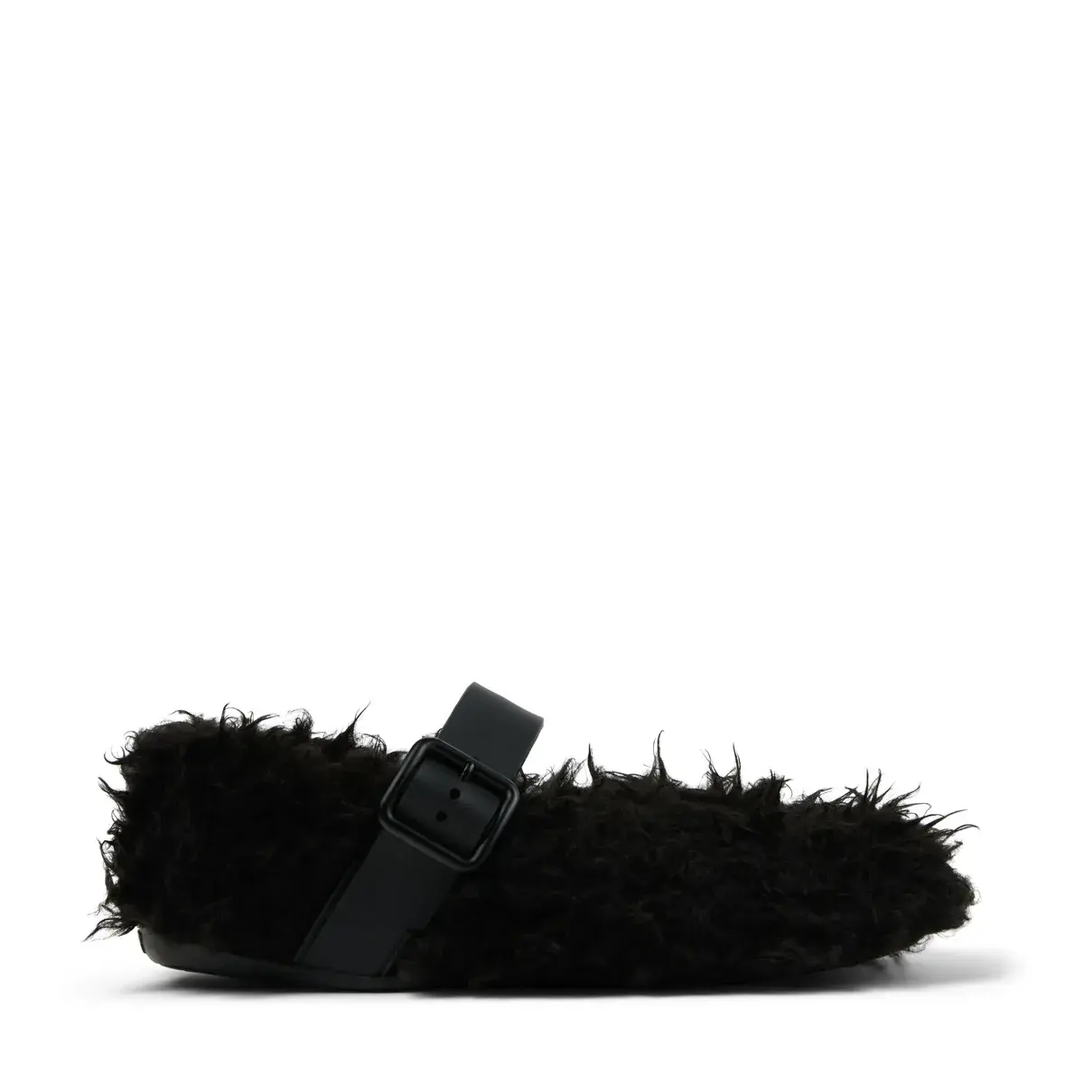Fuzzy Mary Jane Ballerina Schuhe