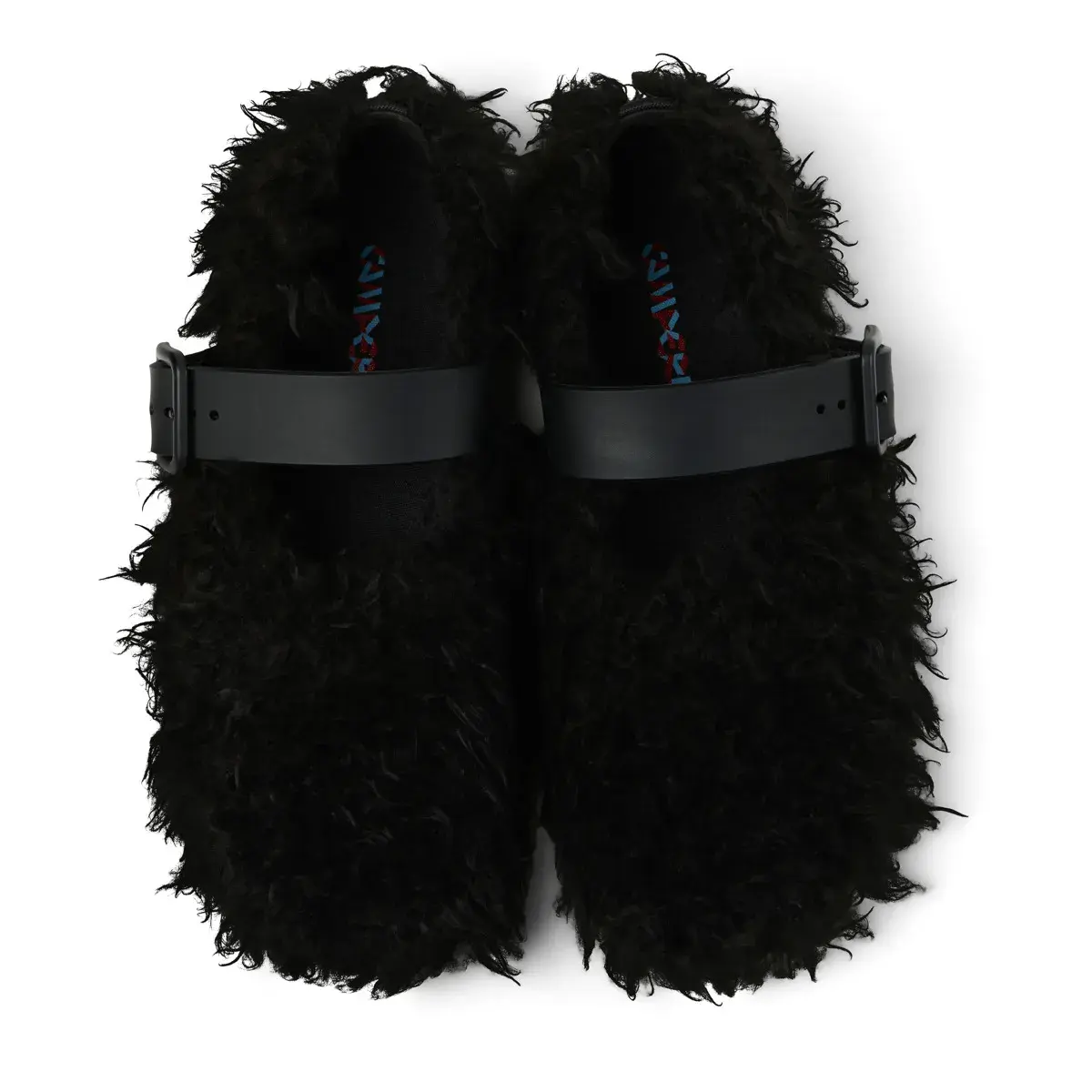 Fuzzy Mary Jane Ballerina Schuhe