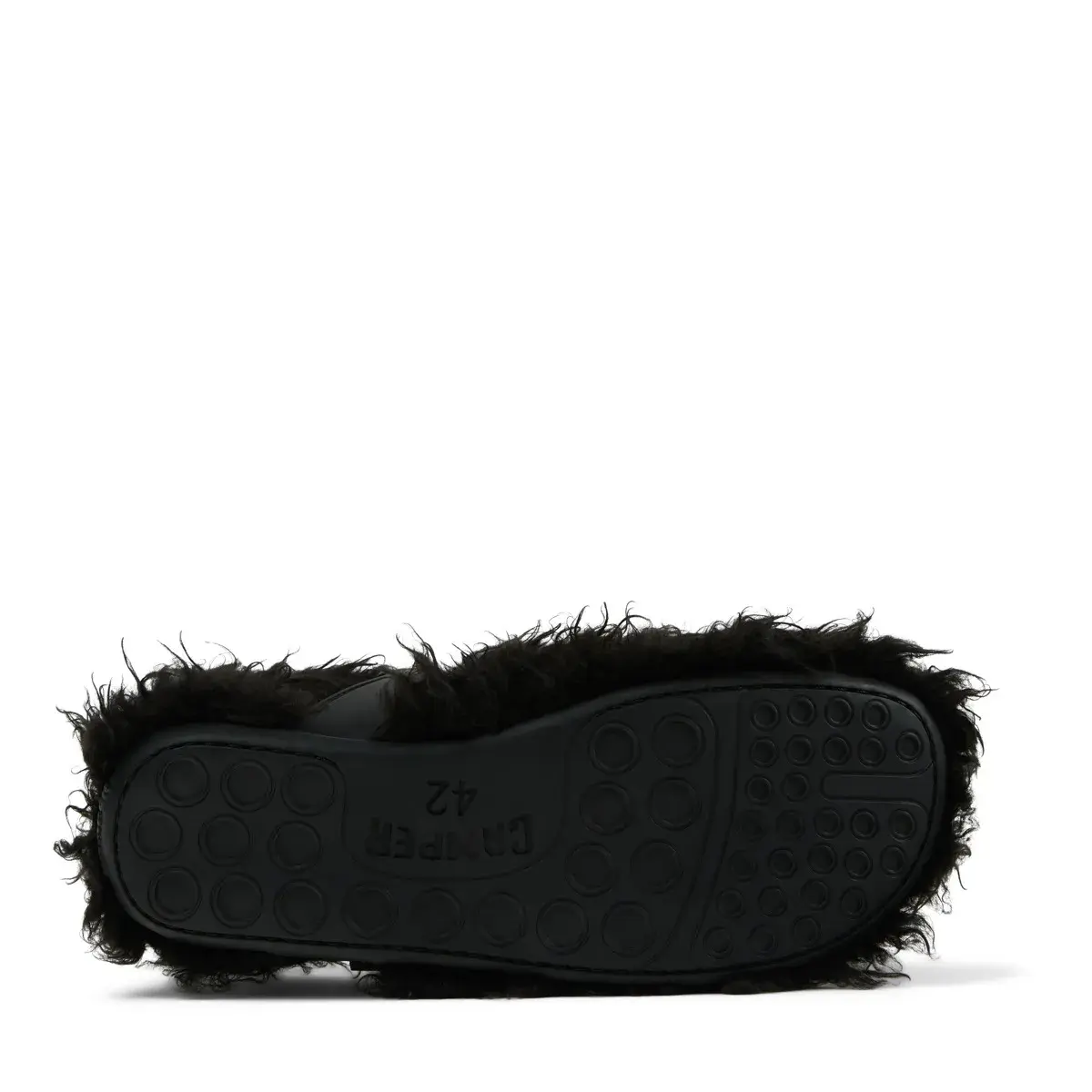 Fuzzy Mary Jane Ballerina Schuhe