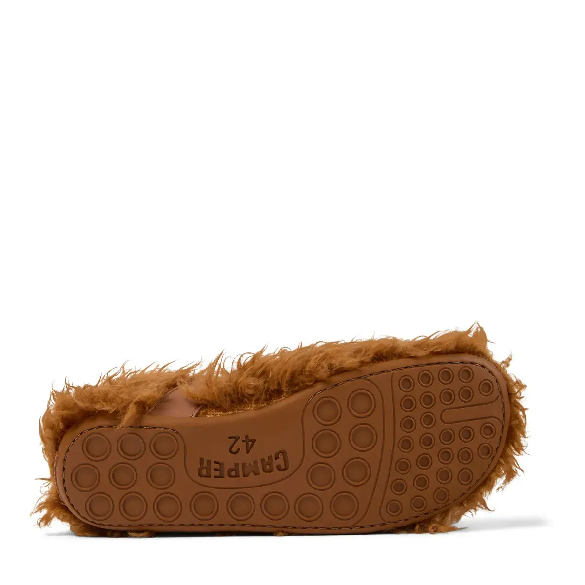 Furry Mary Jane Ballerinas