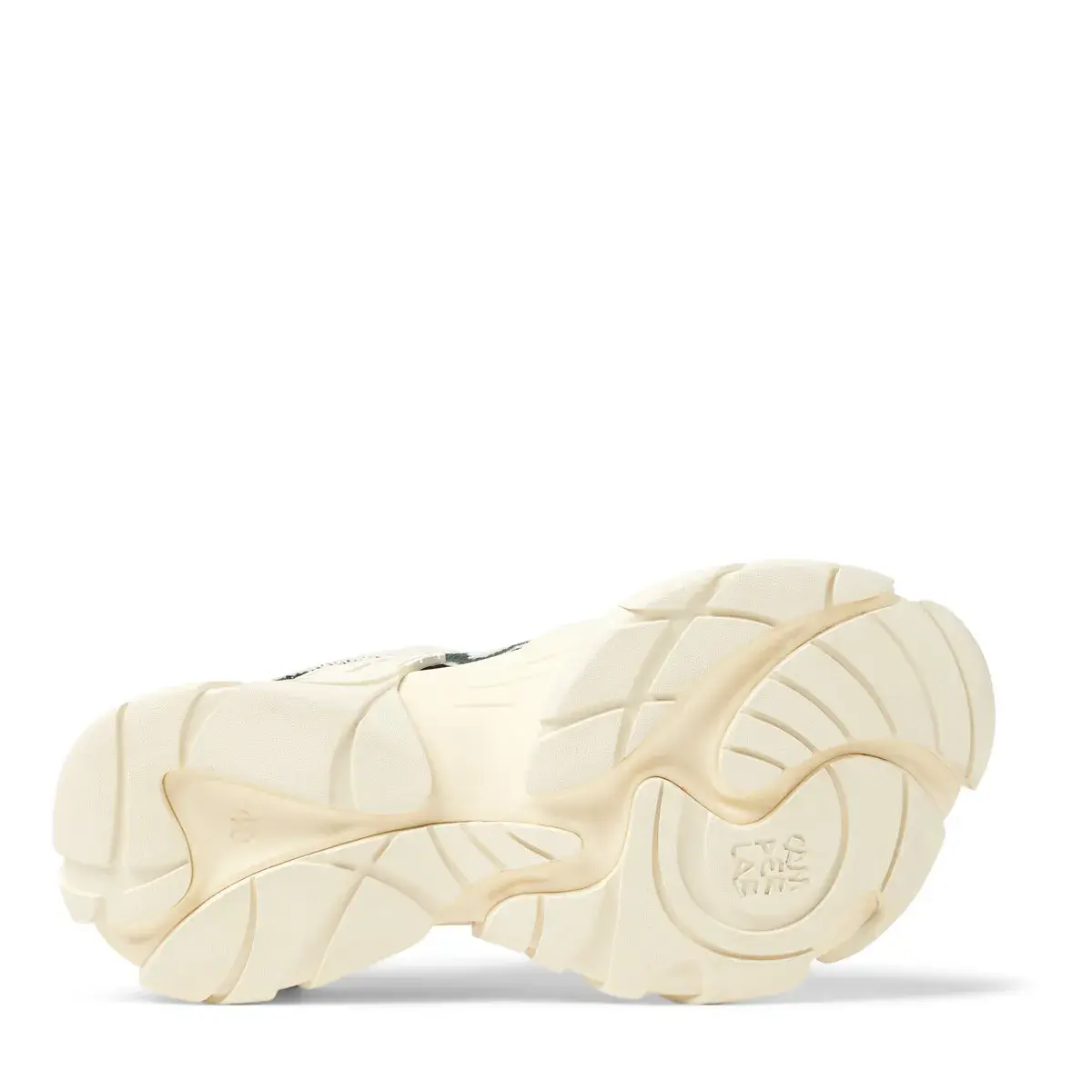 Ausgefallene, klobige Strick-Sneakers