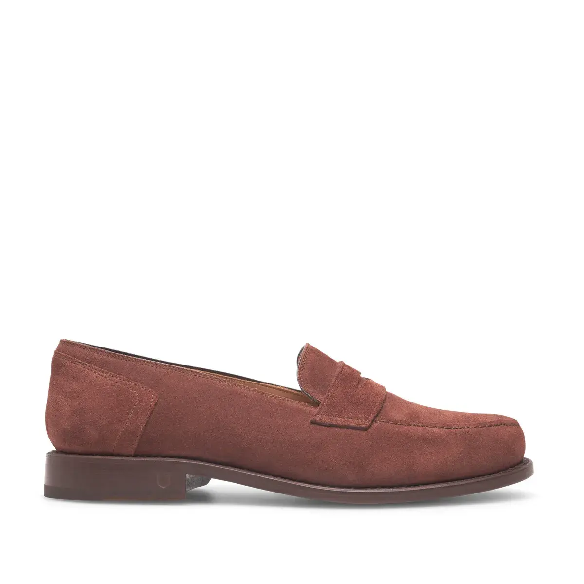 Suede Leder Penny Loafer