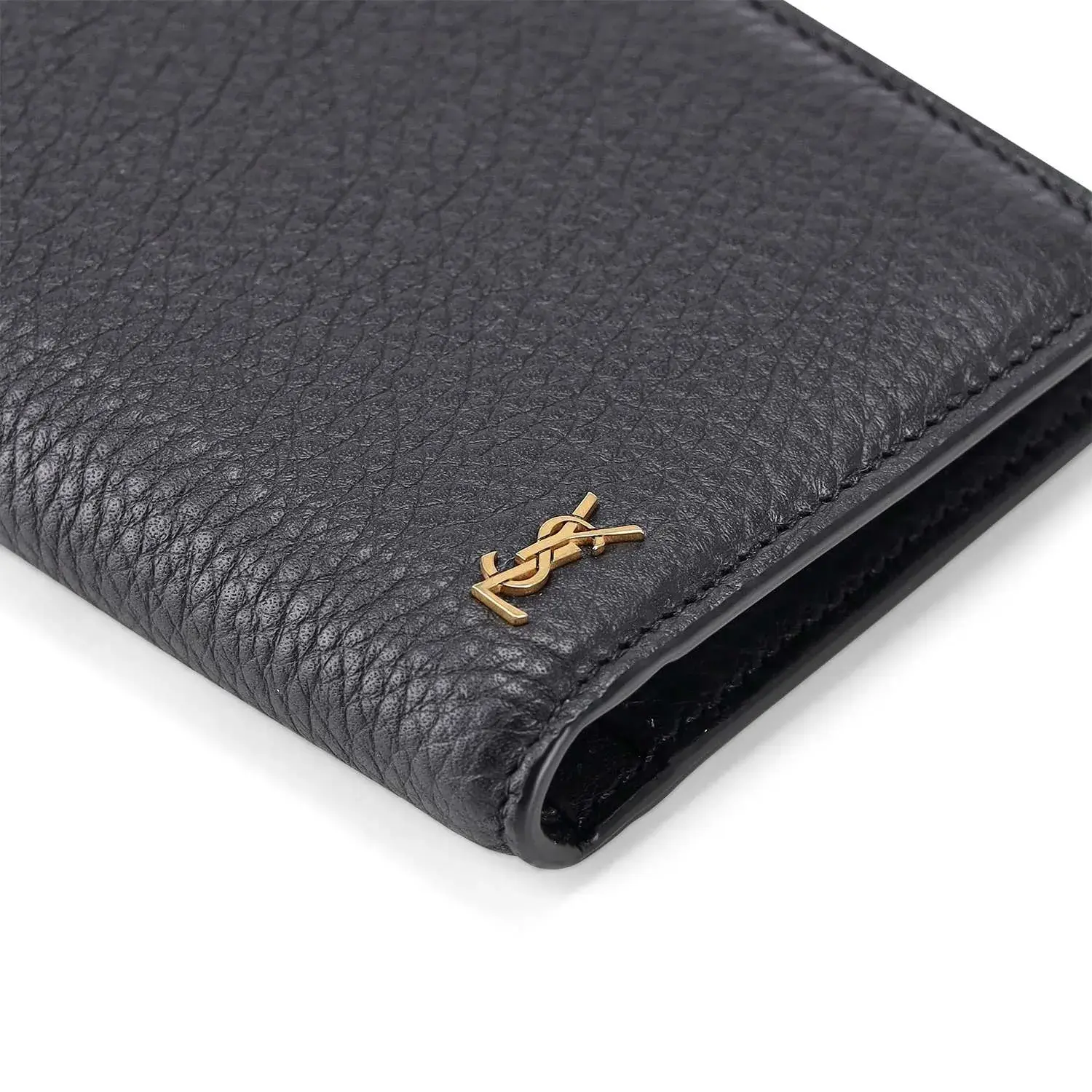Kompaktes Bifold-Portemonnaie aus Leder