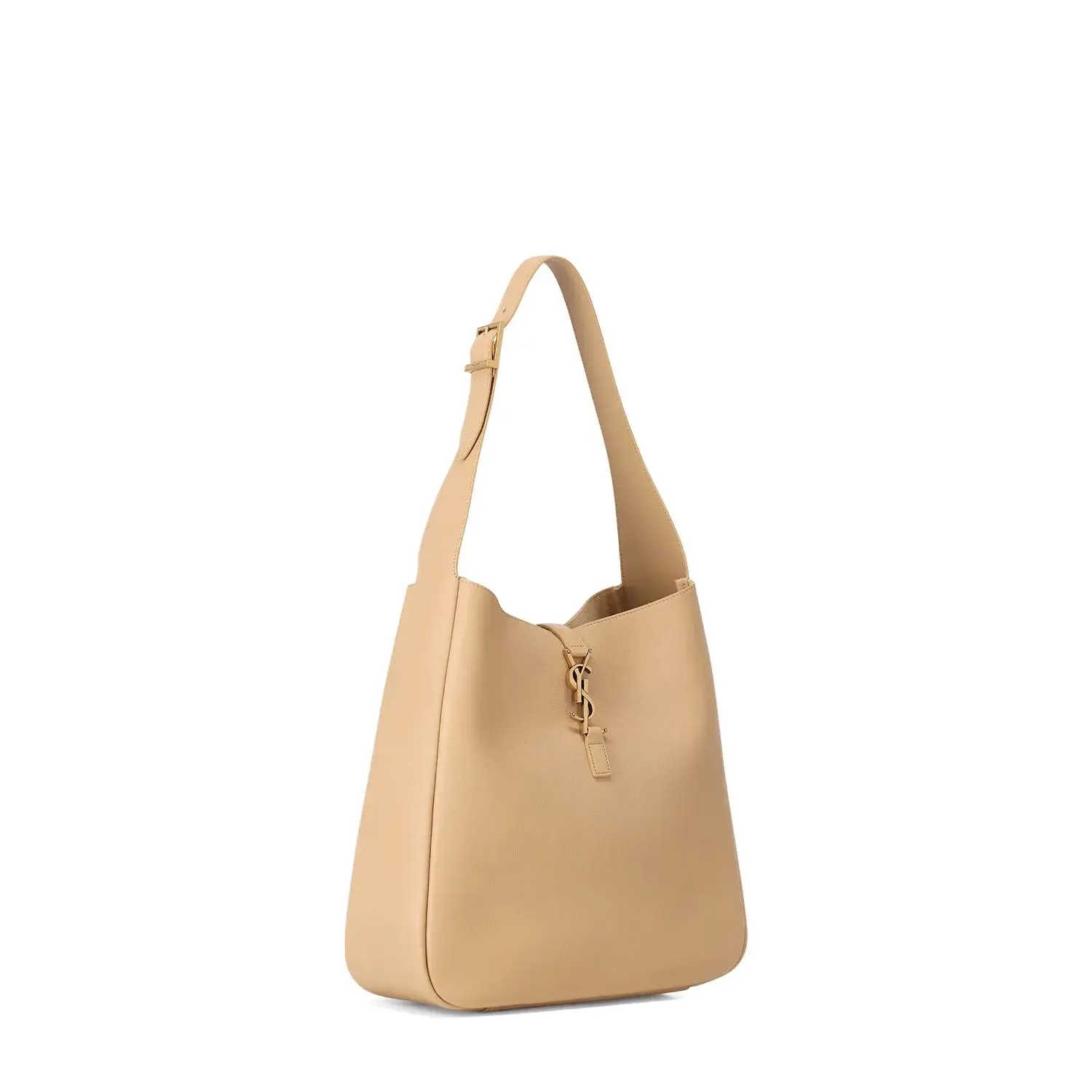 Elegante Hobo-Schultertasche aus Leder