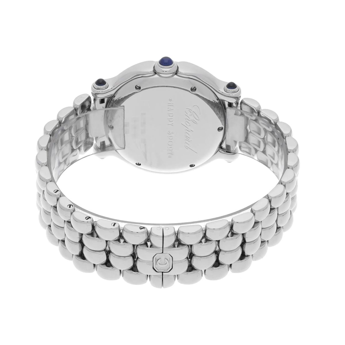 Happy Sport Diamant Edelstahl Uhr
