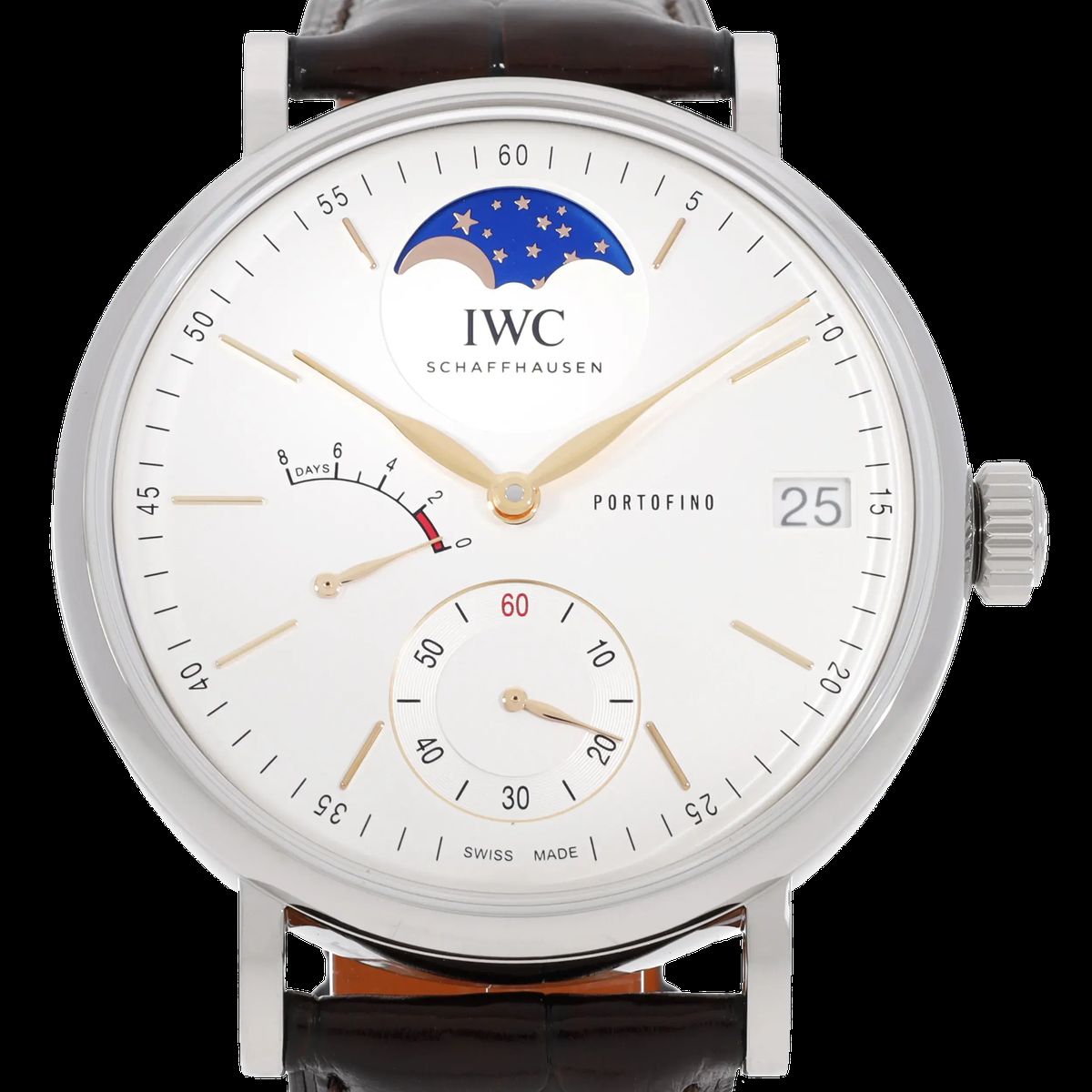 Elegante Portofino Mondphasenuhr
