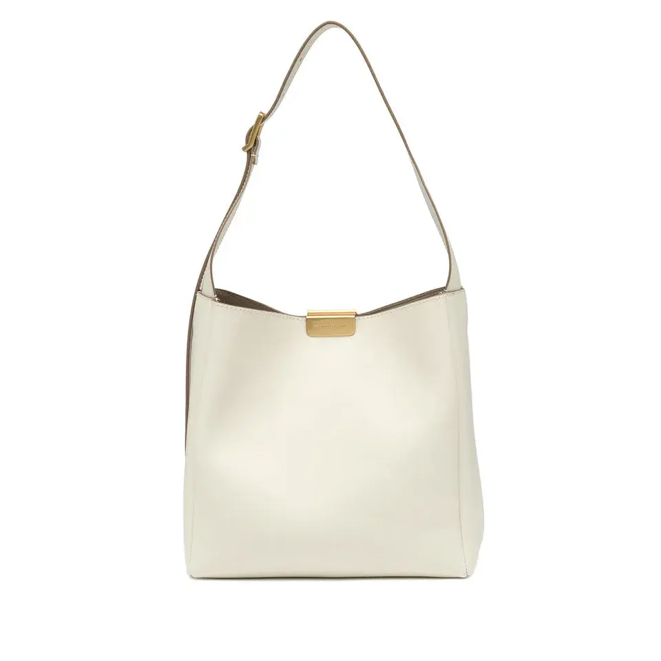 Minimalistische Schultertasche aus Leder