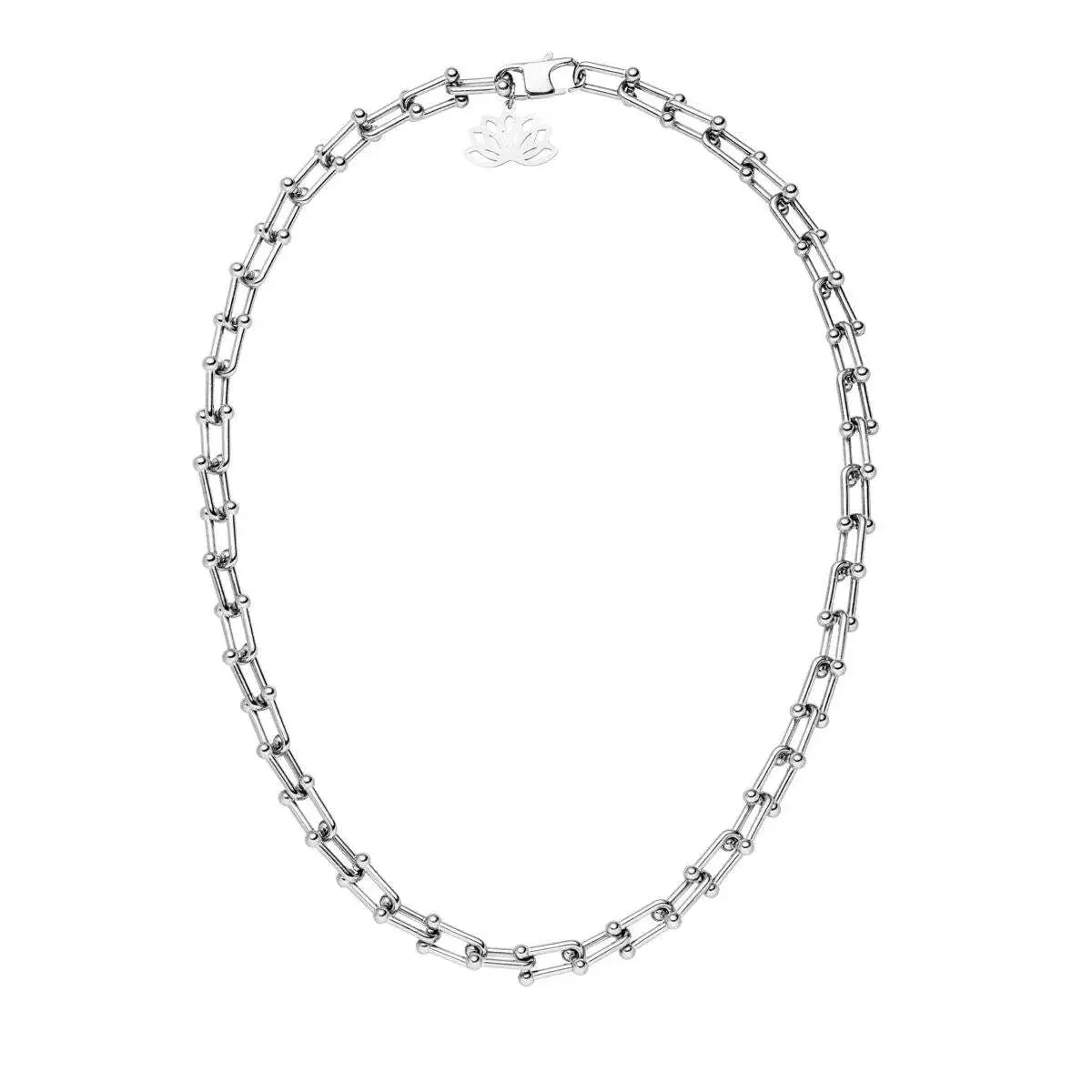 Silberfarbene Gliederkette
