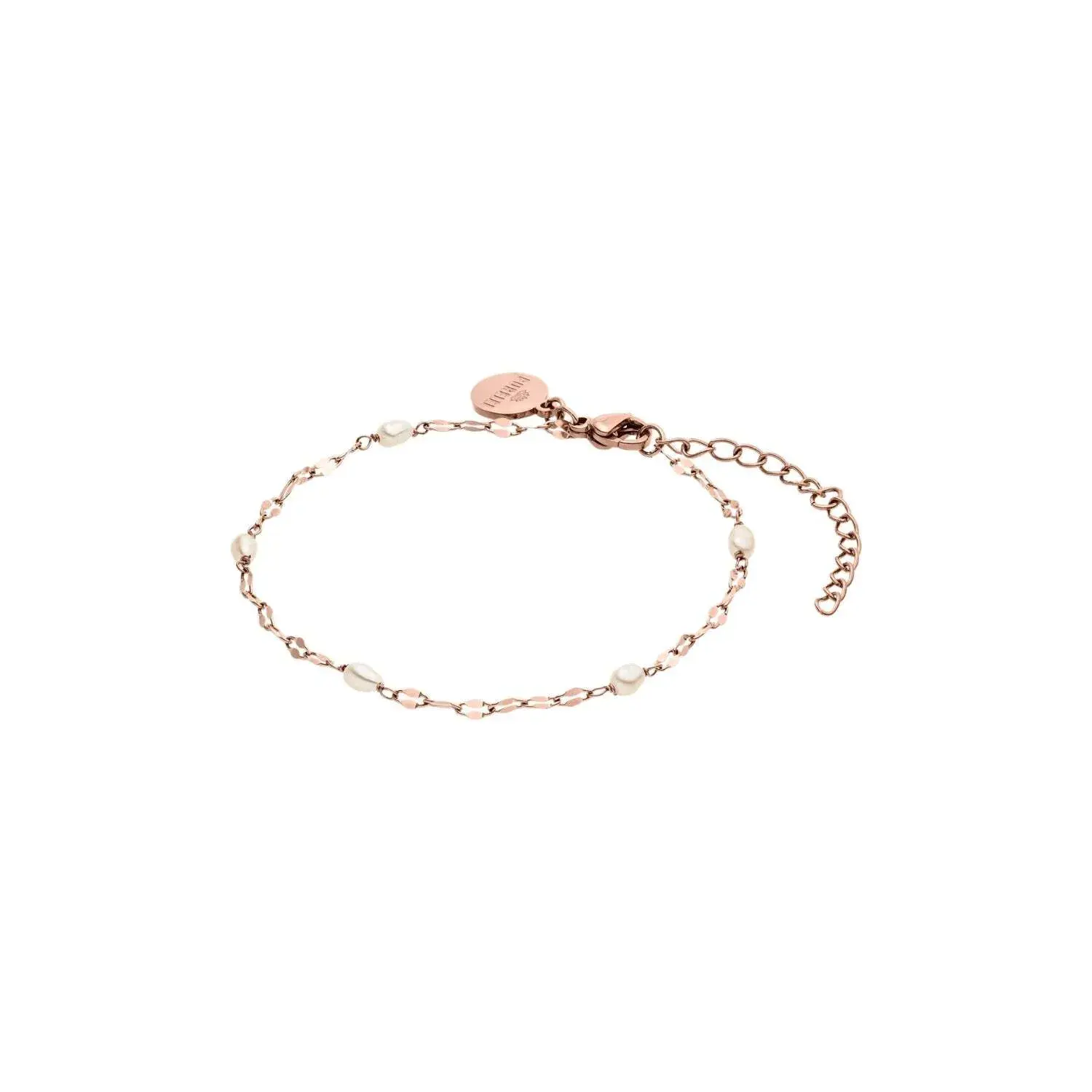 Zartes Perlenkettenarmband