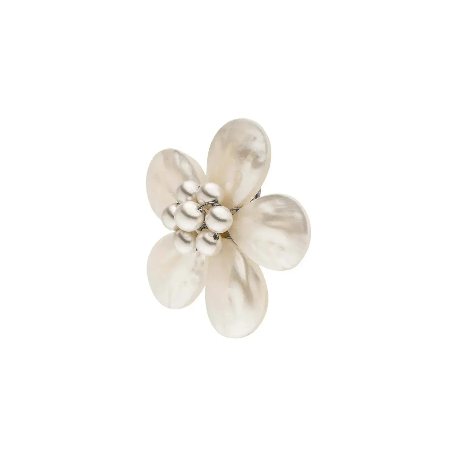 Pearly Flower Charm Anhänger