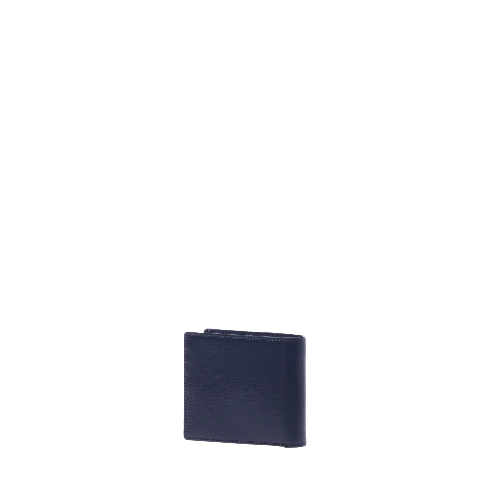 Leder Bifold Geldbörse mit Logo