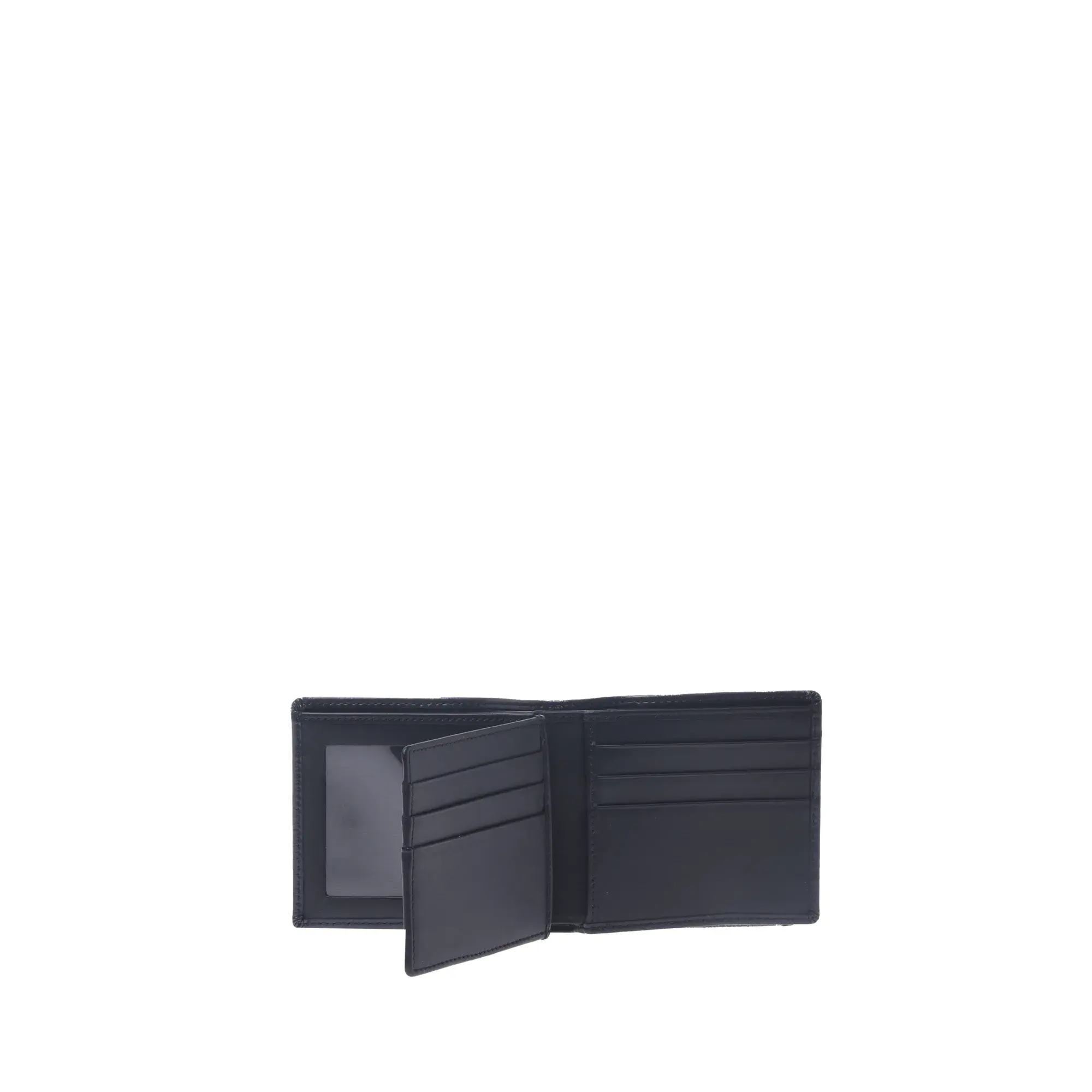 Leder Bifold Geldbörse mit Logo