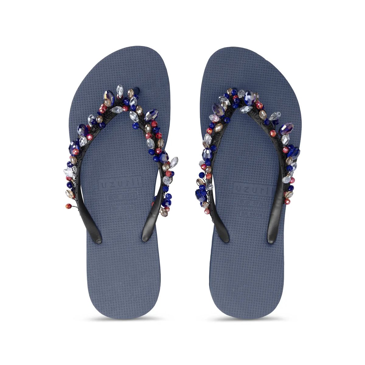 Zehentrenner Sandalen mit Perlen