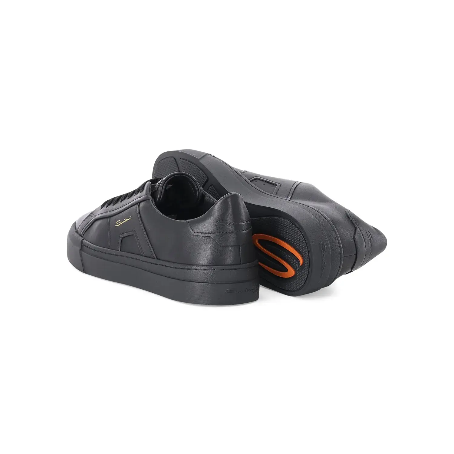 Elegante Leder Low-Top Mode Sneaker