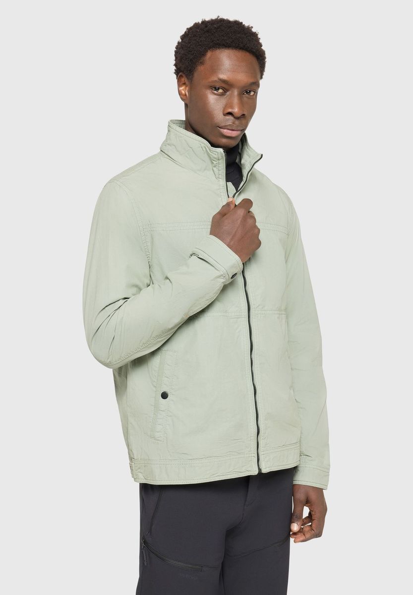 Moderne leichte Jacke mit Stehkragen