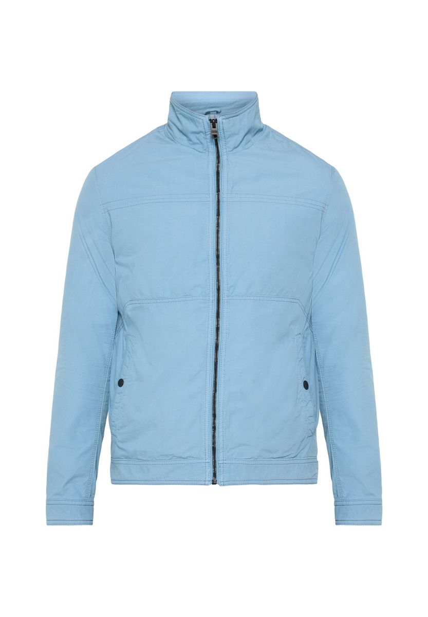 Herrenjacke Hellblau Stehkragen Übergangsjacke