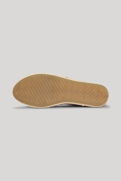Espadrilles aus Wildleder mit Jutesohle
