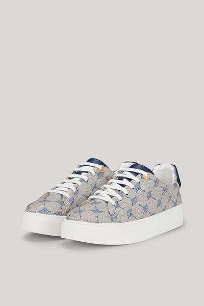 Plateau-Sneakers mit Monogrammmuster