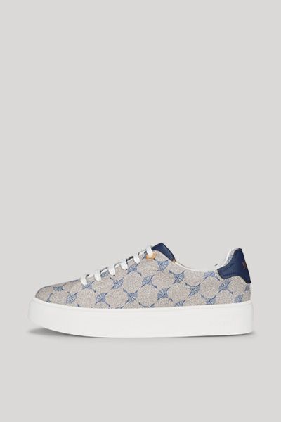 Plateau-Sneakers mit Monogrammmuster