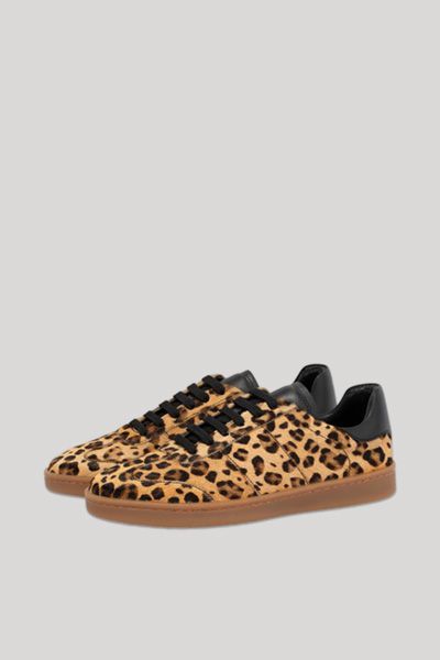 Sneaker mit Leopardenmuster