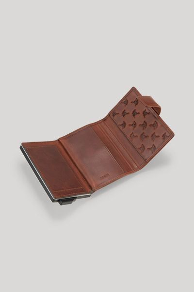 Leder-Brieftasche mit RFID-Schutz