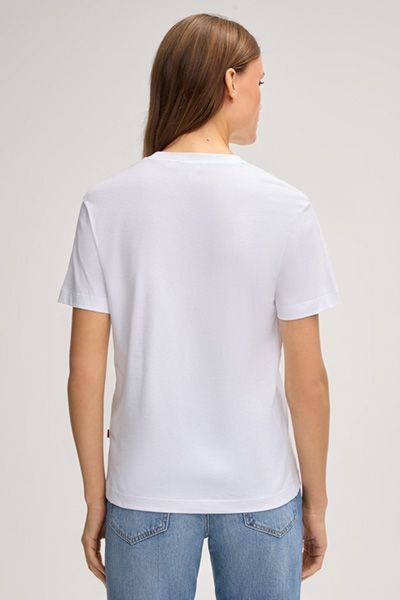 Klassisches Kurzarm-T-Shirt mit Logo