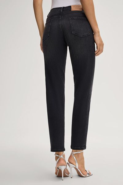 Tapered High-Waisted Jeans