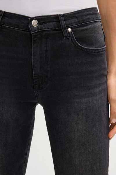 Tapered High-Waisted Jeans