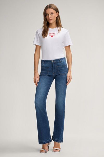 Bootcut Jeans Ella mit hoher Taille
