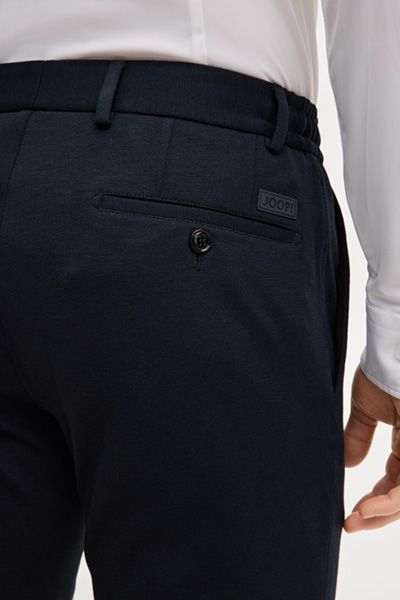 Navy Jersey Business Joggpants mit Kordelzug