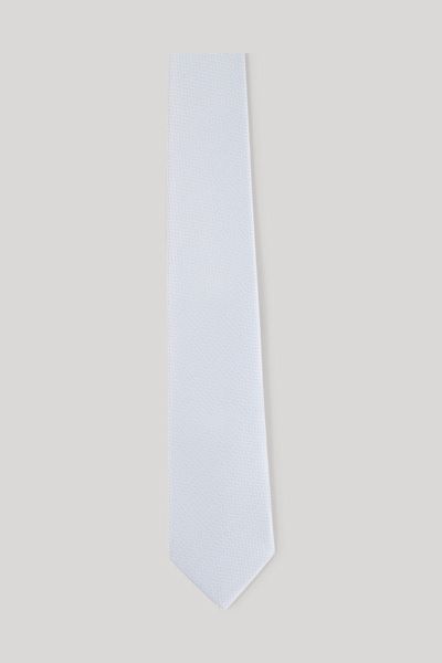 Hellblaue strukturierte Krawatte elegantes Accessoire