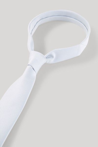 Hellblaue strukturierte Krawatte elegantes Accessoire