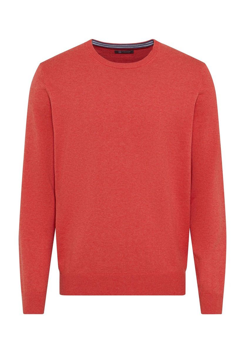 Klassischer Herren Baumwollpullover mit Rundhalsausschnitt