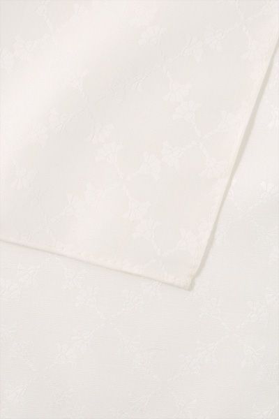 Off-White Einstecktuch mit Kornblumenmuster