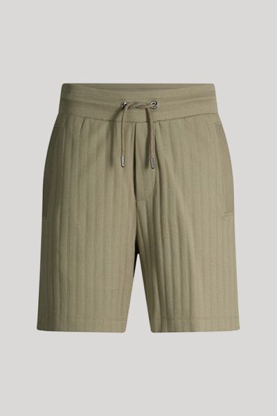 Gerippte Baumwoll-Sweatshorts