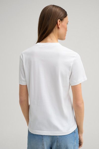 Klassisches Baumwoll-T-Shirt mit Grafik