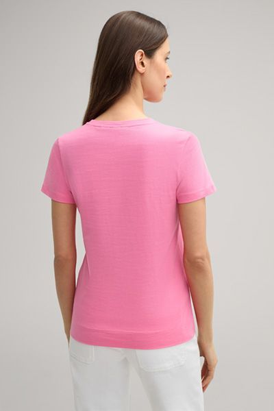 Klassisches Baumwoll-T-Shirt mit Rundhalsausschnitt
