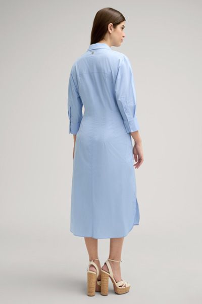 Klassisches Midi-Hemdkleid mit Ärmeln