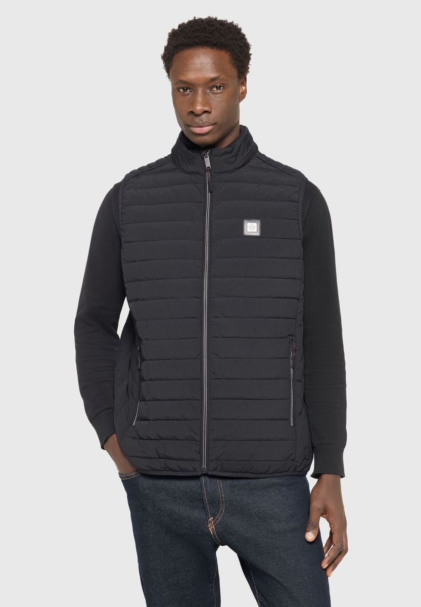 Herren Steppweste mit Reißverschluss