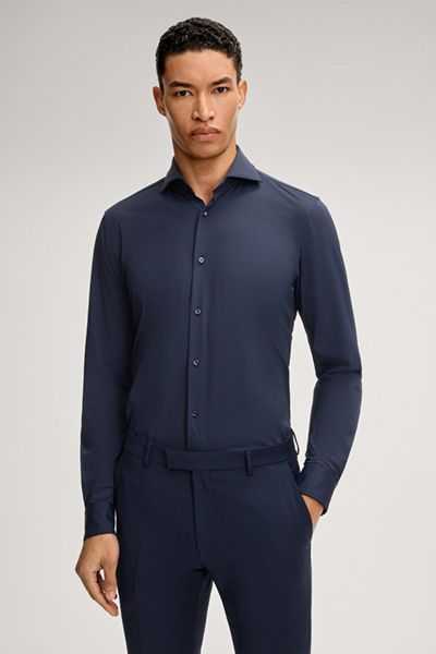 Schmales Stretch-Businesshemd