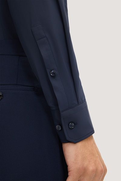 Schmales Stretch-Businesshemd