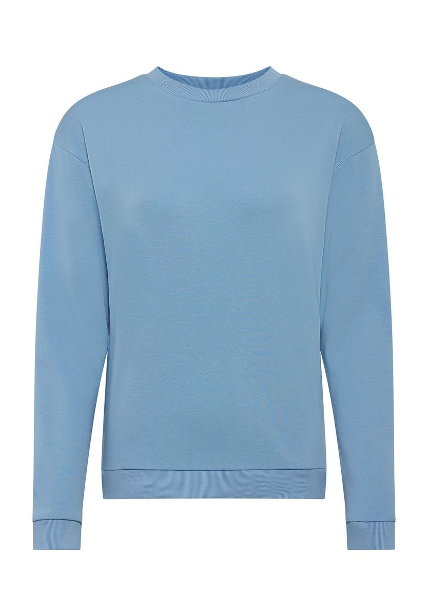 Klassisches Sweatshirt mit Rundhalsausschnitt und lockerer Passform
