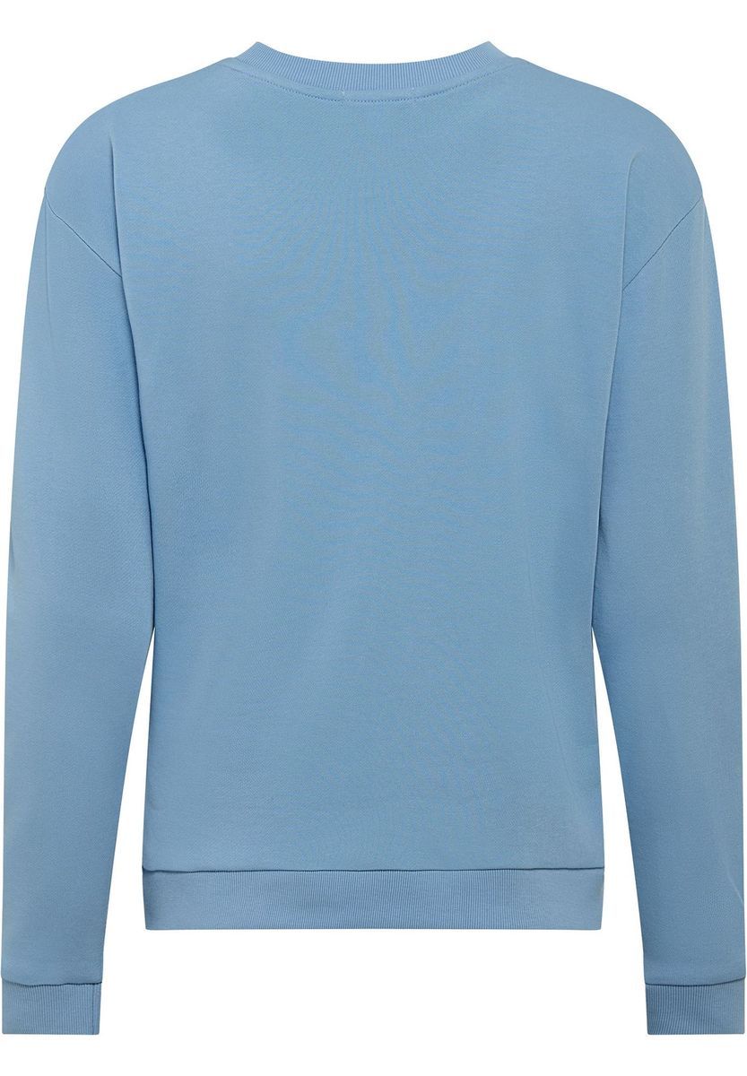 Klassisches Sweatshirt mit Rundhalsausschnitt und lockerer Passform