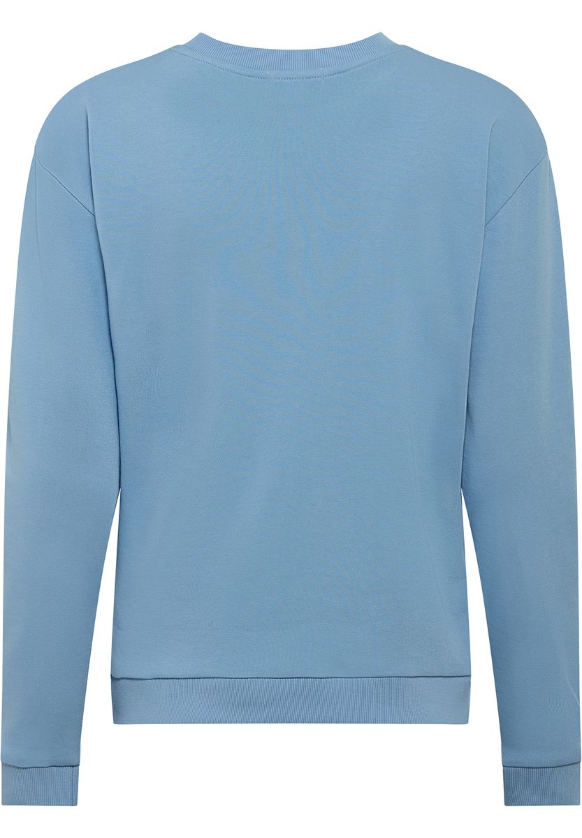 Klassisches Sweatshirt mit Rundhalsausschnitt und lockerer Passform