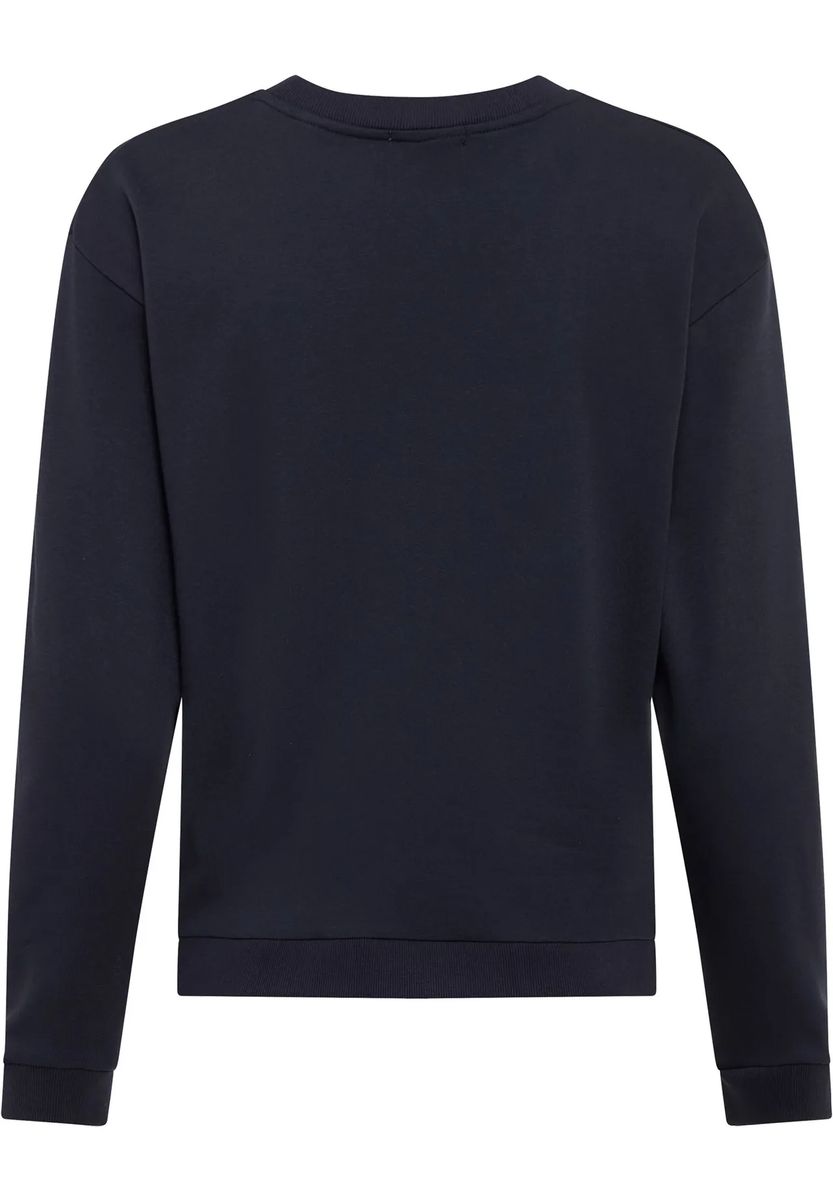 Klassisches Sweatshirt mit Rundhalsausschnitt und lockerer Passform