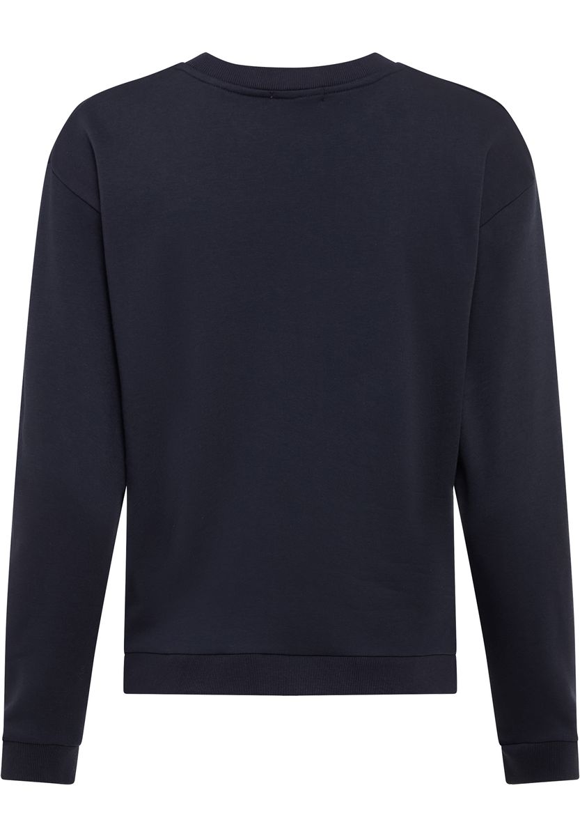 Klassisches Sweatshirt mit Rundhalsausschnitt und lockerer Passform