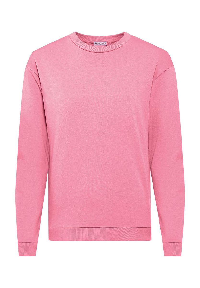 Klassisches Langarm-Sweatshirt mit Rundhalsausschnitt