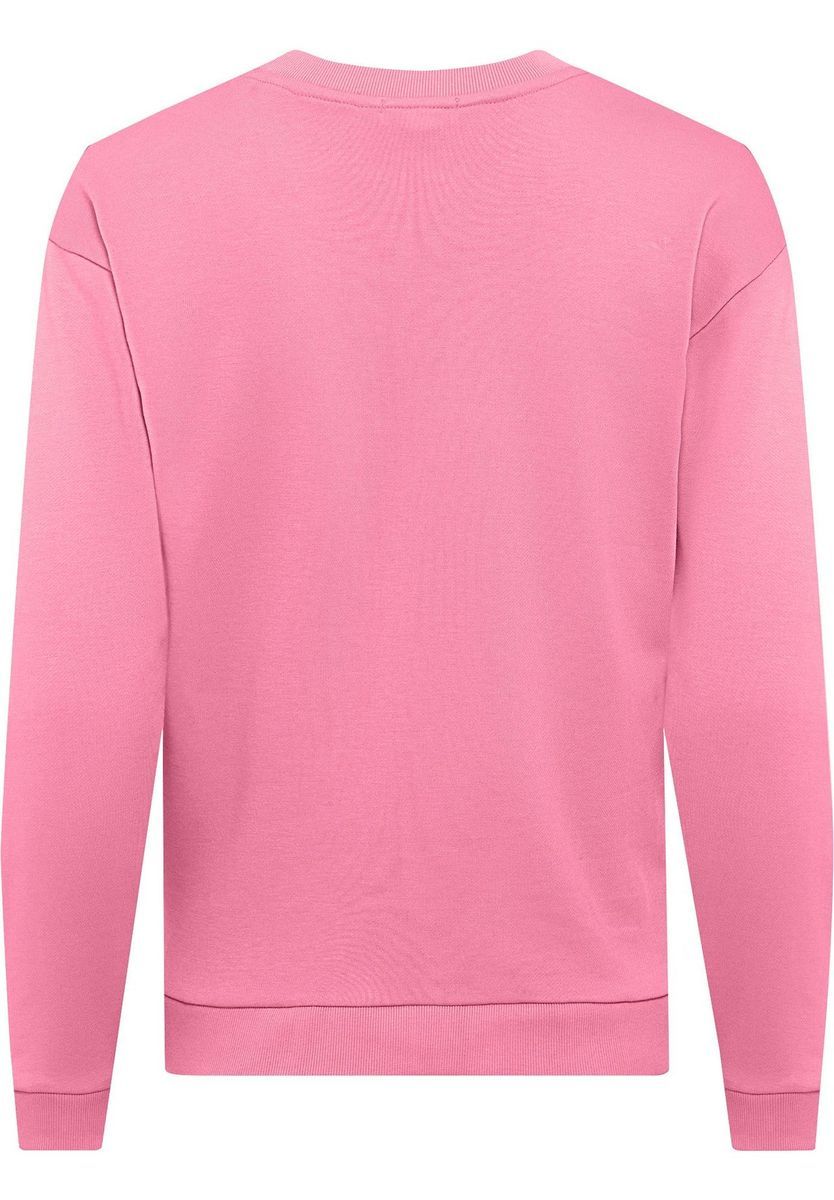 Klassisches Langarm-Sweatshirt mit Rundhalsausschnitt